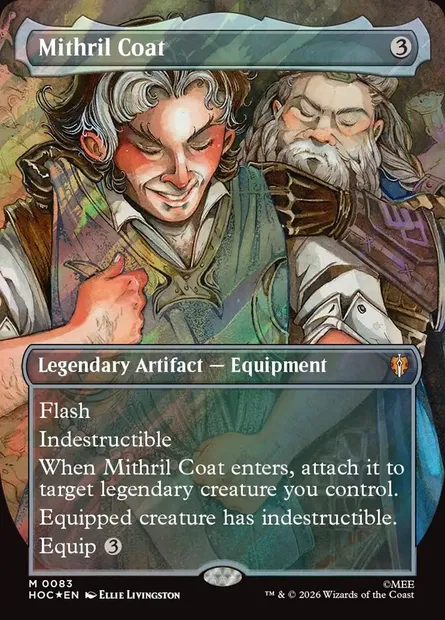 Mithril Coat, Magic card HOC 83 — The Hobbit Eternal set