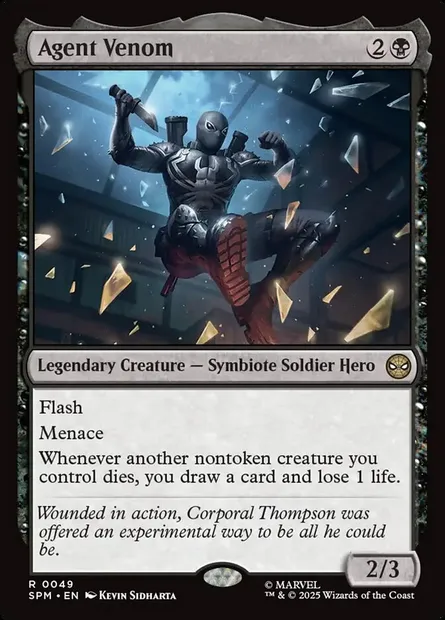 Agent Venom, Magic card SPM 49 — Marvel's Spider-Man set