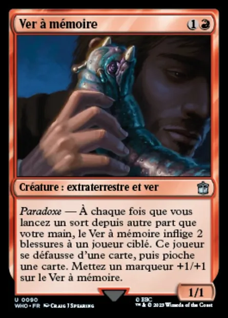 Ver à mémoire, carte Magic WHO 90 — extension Doctor Who