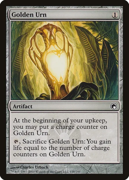 Golden Urn, Magic card SOM 158 — Scars of Mirrodin set