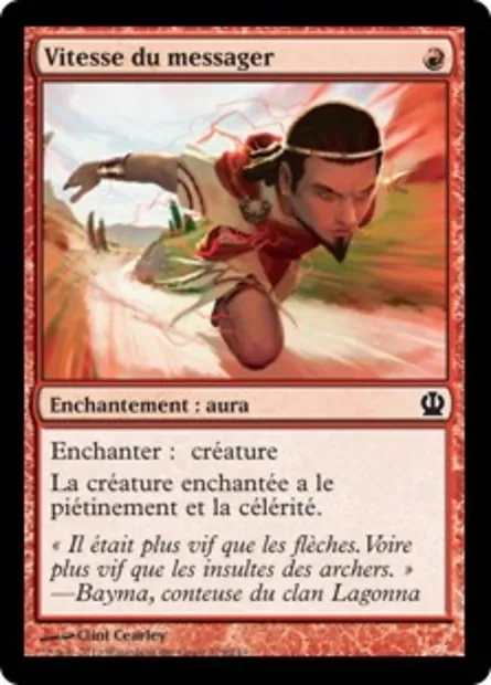 Vitesse du messager, carte Magic THS 129 — extension Theros
