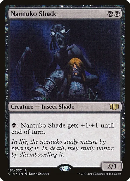 Nantuko Shade, Magic card C14 151 — Commander 2014 set