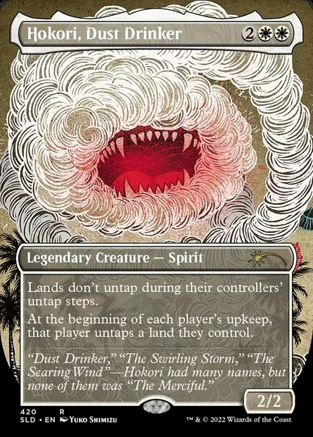 Hokori, Dust Drinker, Magic card SLD 420 — Secret Lair Drop set