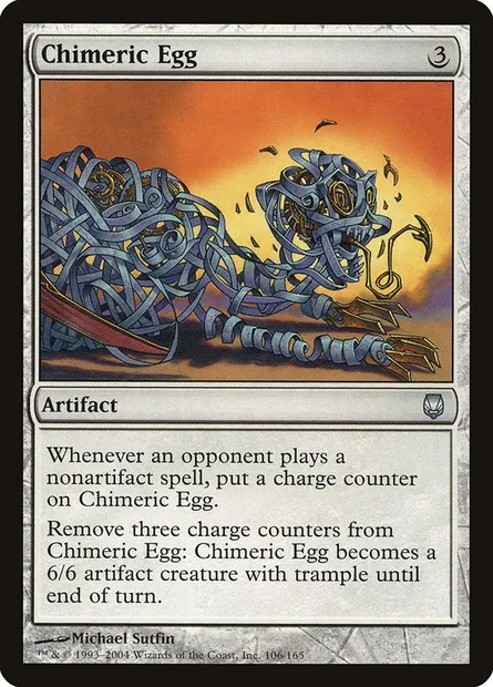 Œuf chimérique, carte Magic DST 106 — extension Sombracier