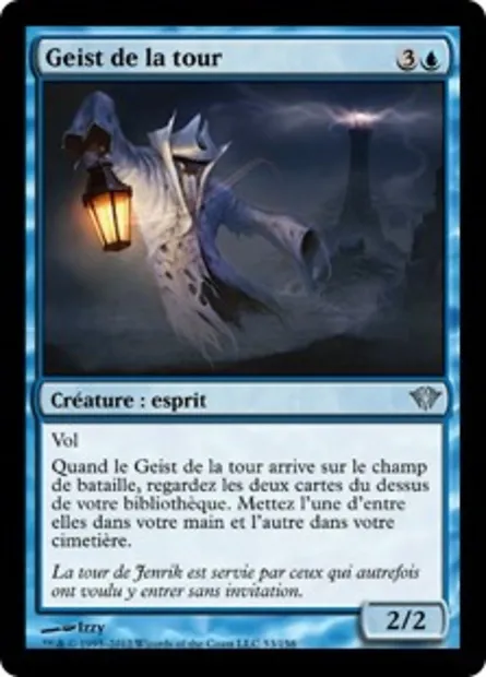 Geist de la tour, carte Magic DKA 53 — extension Obscure Ascension