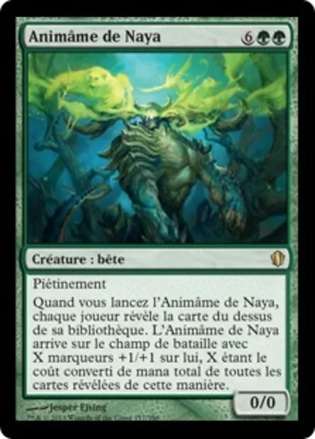 Animâme de Naya, carte Magic C13 157 — extension Commander 2013