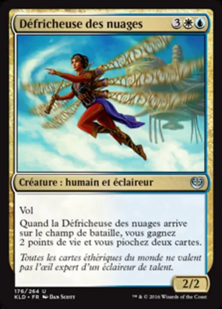 Défricheuse des nuages, carte Magic KLD 176 — extension Kaladesh