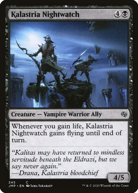 Kalastria Nightwatch, Magic card JMP 245 — Jumpstart set