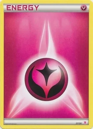 Fairy Energy, Pokémon card TK7B 027 — XY Trainer Kit: Wigglytuff set