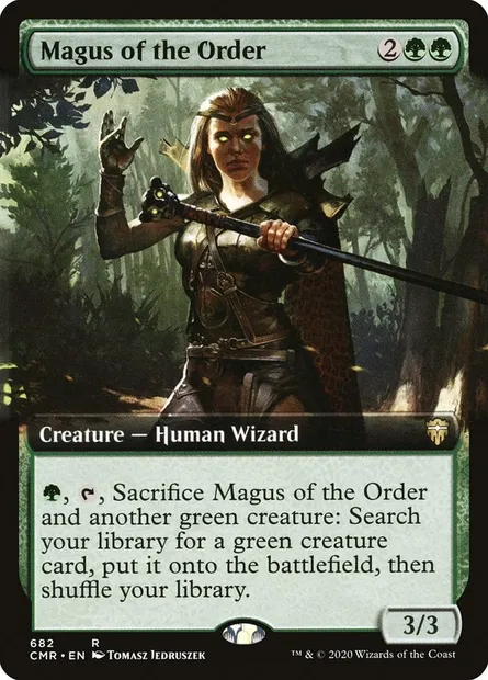 Magus of the Order, Magic card CMR 682 — Commander Legends set