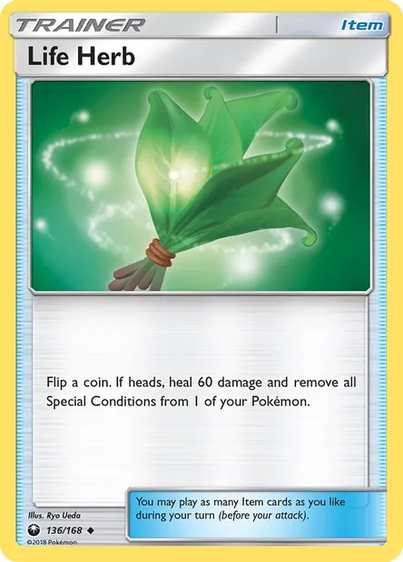 Life Herb, Pokémon card CES 136 — Celestial Storm set