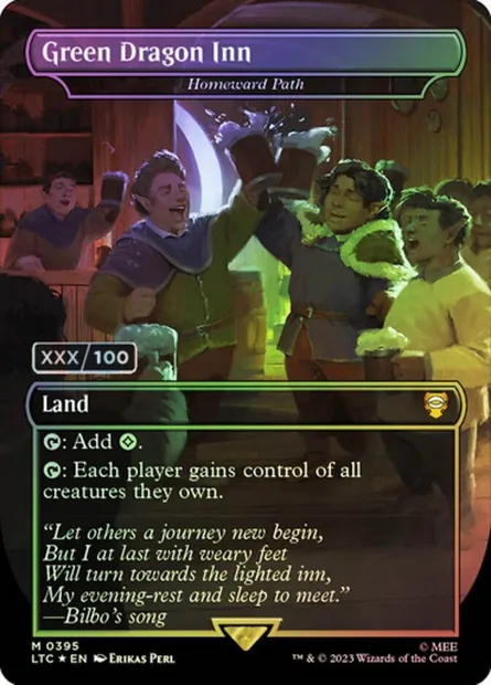Homeward Path, Magic card LTC 395z — Tales of Middle-earth Commander set