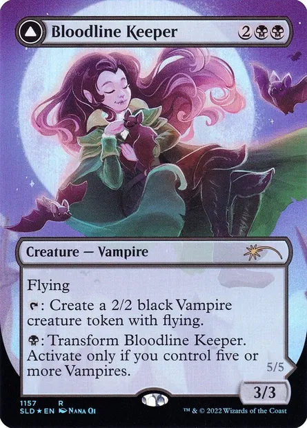 Bloodline Keeper // Lord of Lineage, Magic card SLD 1157 — Secret Lair Drop set