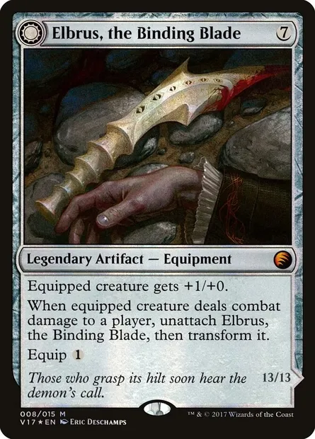 Elbrus, the Binding Blade // Withengar Unbound, Magic card V17 8 — From the Vault: Transform set