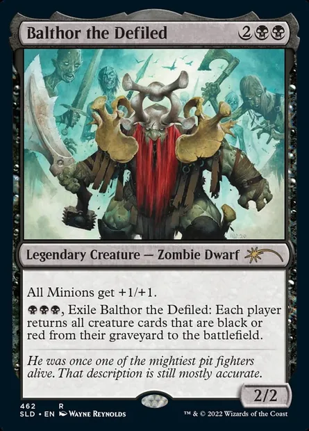 Balthor the Defiled, Magic card SLD 462 — Secret Lair Drop set