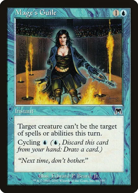 Mage's Guile, Magic card ONS 91 — Onslaught set