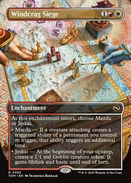 Windcrag Siege, Magic card TDM 392 — Tarkir: Dragonstorm set