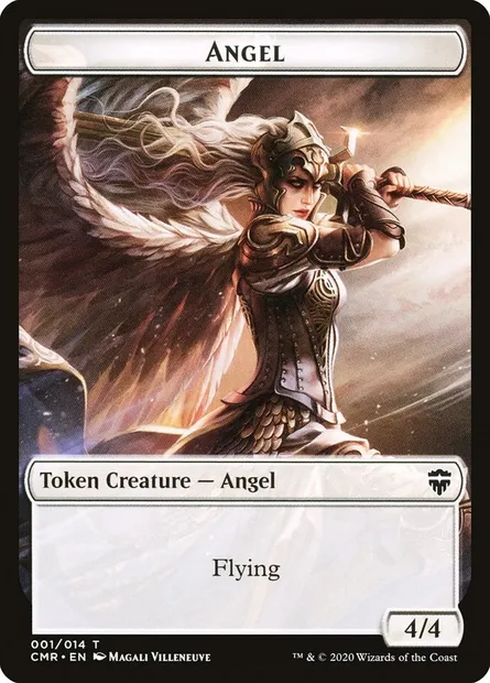 Angel, Magic card TCMR 1 — Commander Legends Tokens set