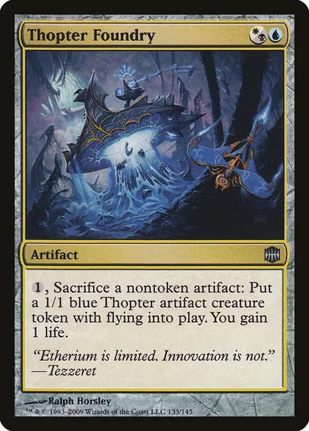 Thopter Foundry, Magic card ARB 133 — Alara Reborn set