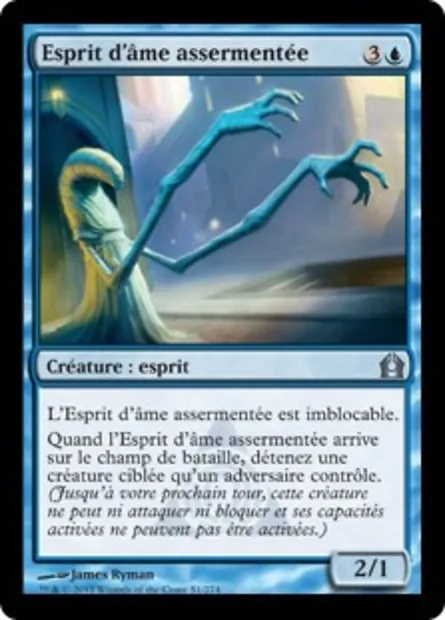 Esprit d'âme assermentée, carte Magic RTR 51 — extension Retour à Ravnica