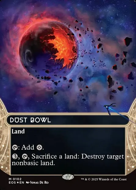 Dust Bowl, Magic card EOS 102 — Edge of Eternities: Stellar Sights set