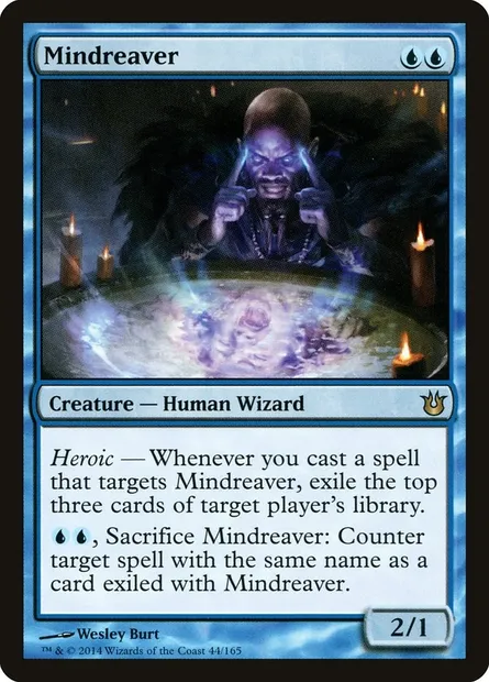 Mindreaver, Magic card BNG 44 — Born of the Gods set