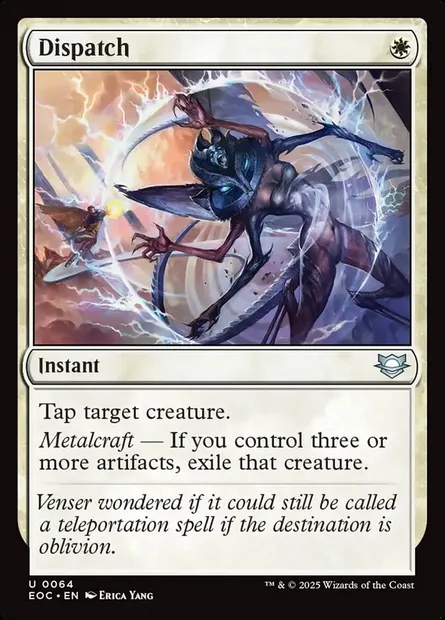Dispatch, Magic card EOC 64 — Edge of Eternities Commander set