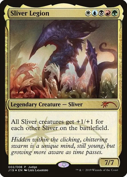 Sliver Legion, Magic card J19 2 — Judge Gift Cards 2019 set