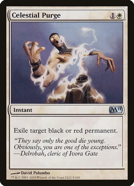 Celestial Purge, Magic card M11 9 — Magic 2011 set