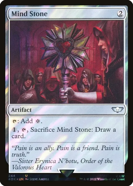 Mind Stone, Magic card 40K 244★ — Warhammer 40,000 Commander set