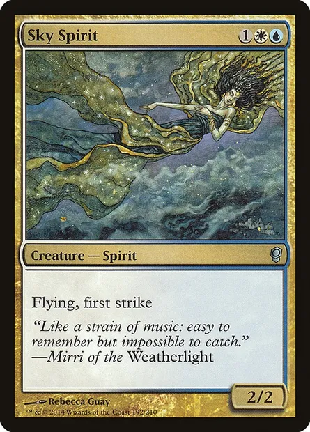 Sky Spirit, Magic card CNS 192 — Conspiracy set