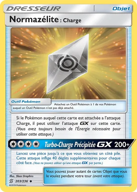 Normazélite : Charge, carte Pokémon UNM 203 — extension Harmonie des Esprits