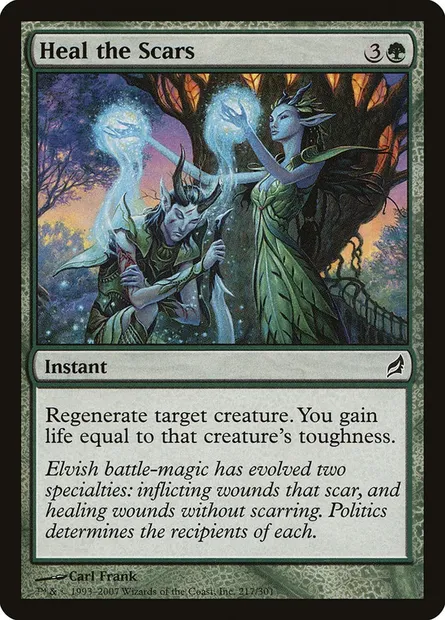 Heal the Scars, Magic card LRW 217 — Lorwyn set