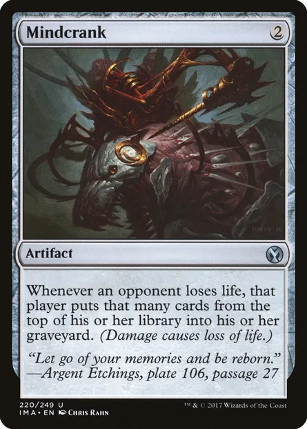 Mindcrank, Magic card IMA 220 — Iconic Masters set