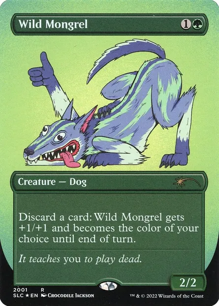 Wild Mongrel, Magic card SLC 2001 — Secret Lair Countdown set