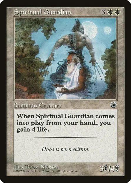 Vigile spirituel, carte Magic POR 27 — extension Portal