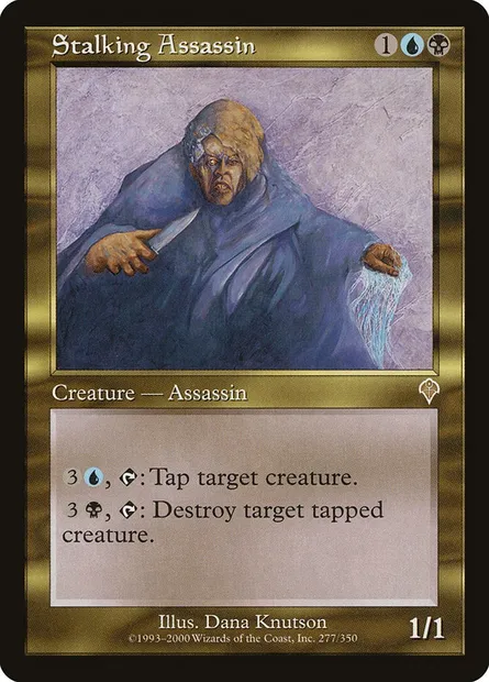 Assassin en marche, carte Magic INV 277 — extension Invasion
