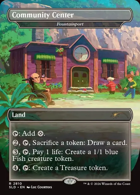 Port-Fontaine, carte Magic SLD 2810 — extension Secret Lair Drop