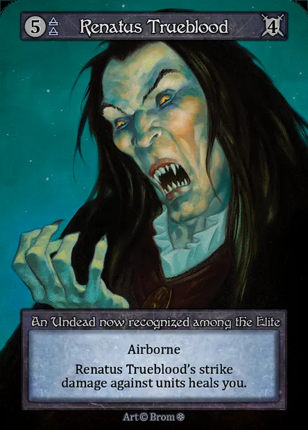 Renatus Trueblood, carte Sorcery GOT 156 — extension Gothic