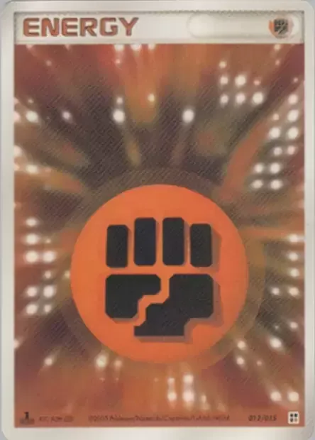 Fighting Energy, Pokémon card F-QCP 012 — Fighting Quick Construction Pack set