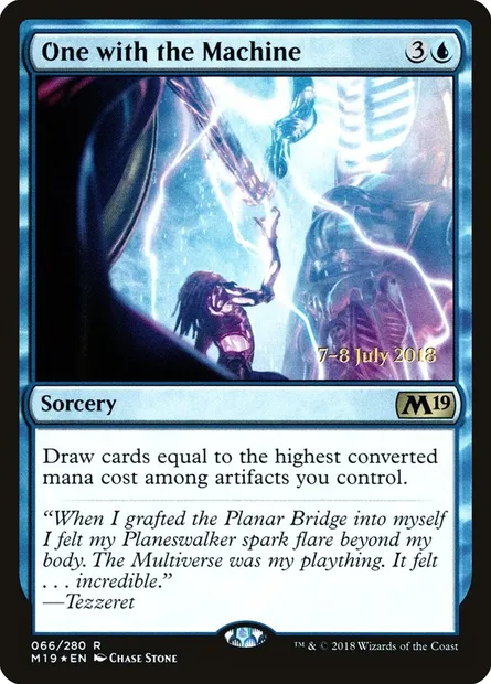 One with the Machine, Magic card PM19 66s — Core Set 2019 Promos set