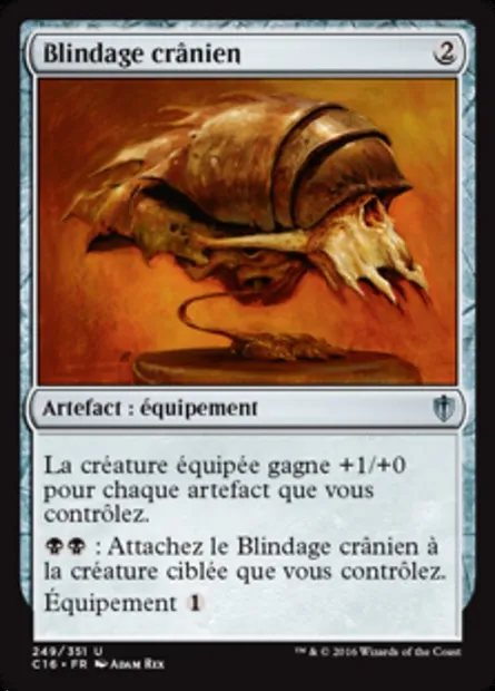 Blindage crânien, carte Magic C16 249 — extension Commander 2016