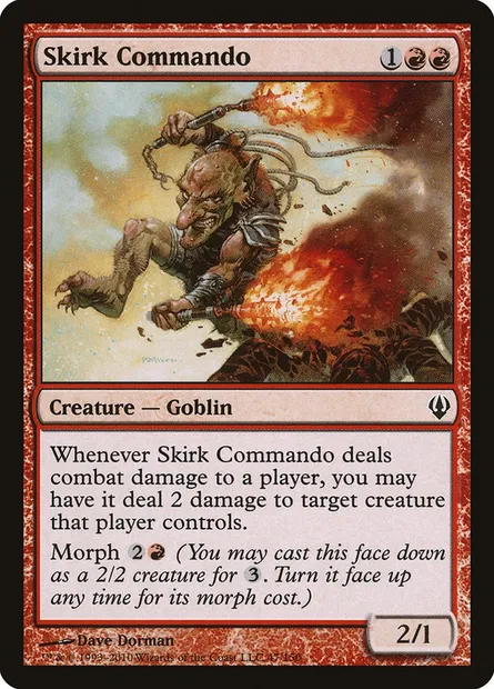 Commando skirkien, carte Magic ARC 47 — extension Archenemy