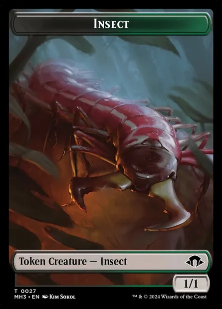 Insect, Magic card TMH3 27 — Modern Horizons 3 Tokens set