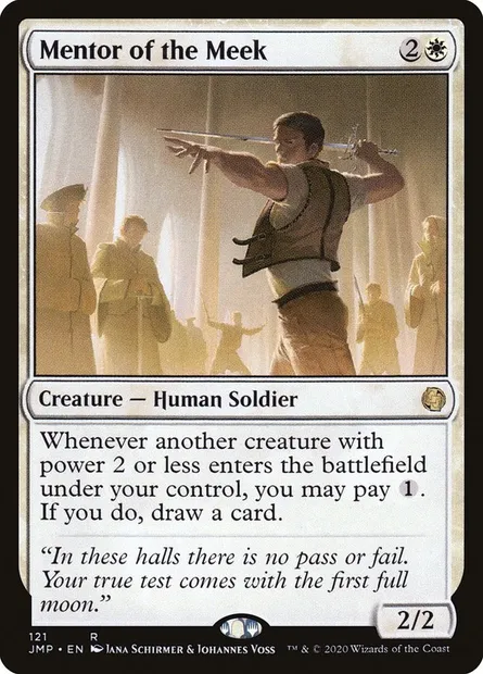 Mentor of the Meek, Magic card JMP 121 — Jumpstart set