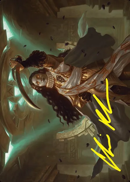 Elenda, Saint of Dusk // Elenda, Saint of Dusk, carte Magic AFDN 15 — extension Foundations Art Series