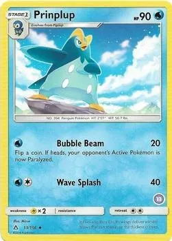 Prinplouf, carte Pokémon TK11 033-13 — extension SM Trainer Kit: Alolan Sandslash & Alolan Ninetales