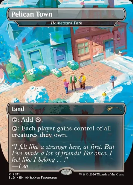 Homeward Path, Magic card SLD 2811 — Secret Lair Drop set