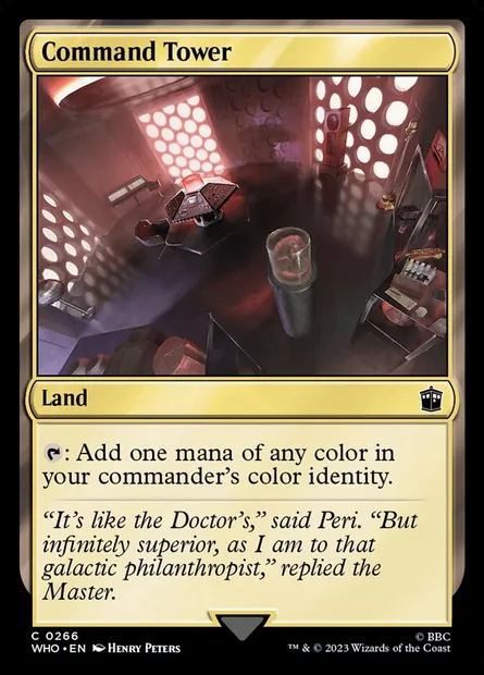 Command Tower, Magic card WHO 266 — Doctor Who set