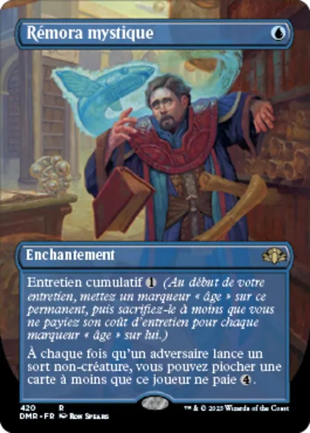 Rémora mystique, carte Magic DMR 420 — extension Dominaria Remastered
